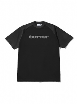Butter Goods Witness raglan tee Black dark grey