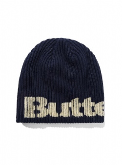 Butter Goods Stencil skully beanie Navy