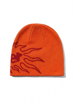 Butter Goods Solar skully beanie Orange