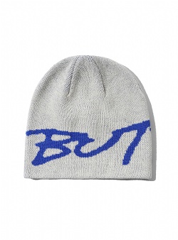 Butter Goods Terrain skully beanie Grey