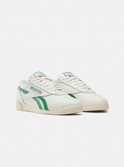 Reebok Freestyle lo Chalk green white