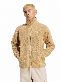 adidas originals Essential jacket teddy fleece Cardboard