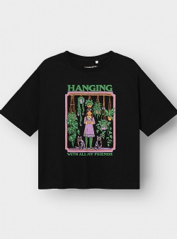 Dedicated Hanging with all my friends Vadstena tee Black