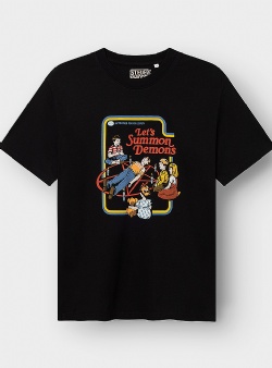 Dedicated Lets summon demons tee Black