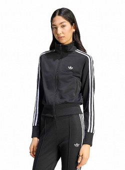 adidas originals Firebird classic track top Black white