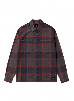 Vans Larkspur plaid flannel shirt
