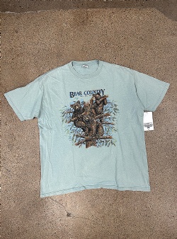 Sportif Vintage Bear Country tee XXL, Pistachio
