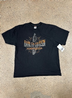 Sportif Vintage Big Barn Harley Davidson tee XXL, Black