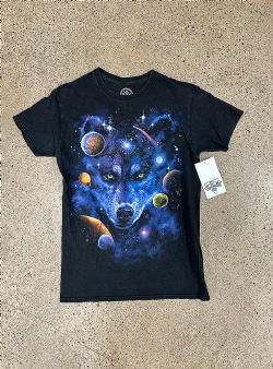 Sportif Vintage Intergalactic wolf tee