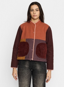 Selfhood Quilted patchwork jacket