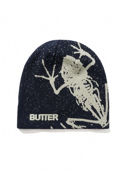Butter Goods Amphibian skully beanie
